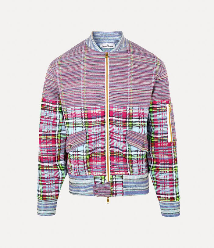 Vivienne Westwood TARTAN BOMBER JACKET